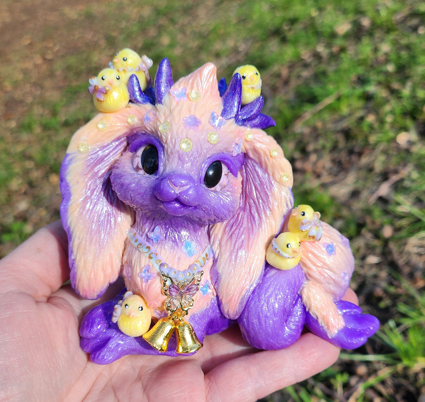 🐥 SKVISA 🐥 the Jackalope and chick friends