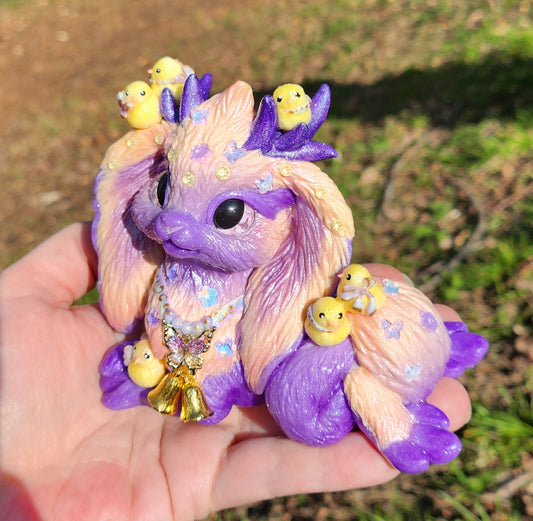 🐥 SKVISA 🐥 the Jackalope and chick friends