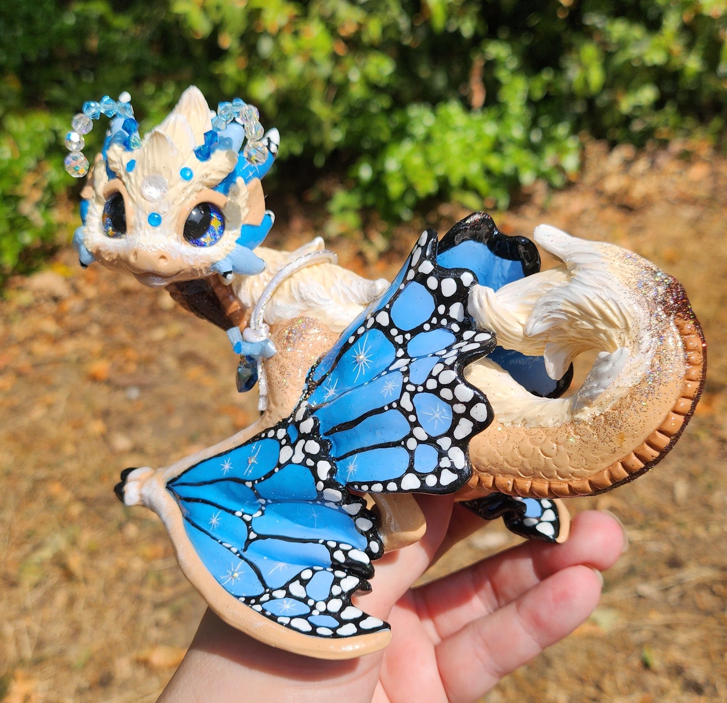 🦋🐲 AZURE 🐲🦋 the blue butterfly wyvern