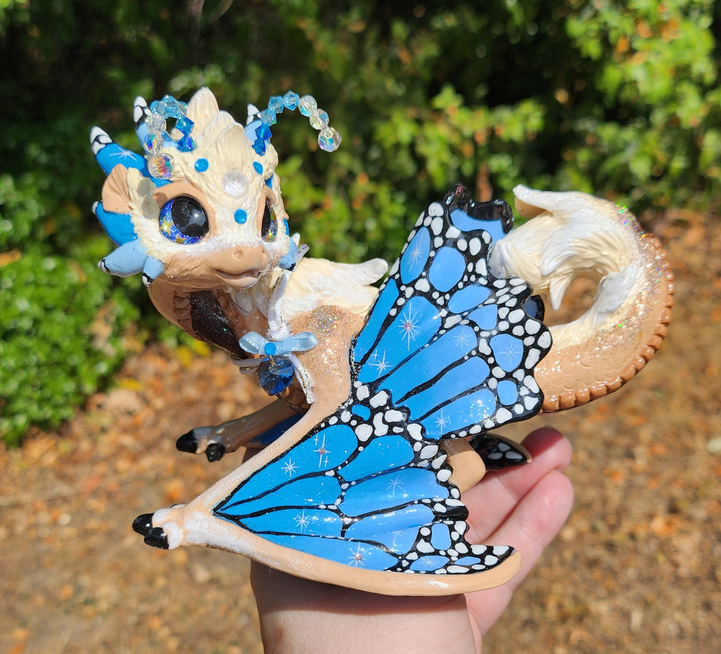 🦋🐲 AZURE 🐲🦋 the blue butterfly wyvern